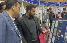 بازدید معاون فرهنگی وزارت علوم از غرفه اتحادیه انجمن‌های علمی دانشجویی علوم سیاسی ایران